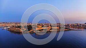 Sunrise over Fort Manoel, Malta