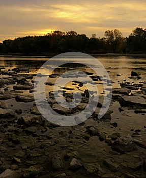 Sunrise over the Maumee River