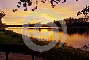 Sunrise over the Maumee River