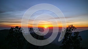 Sunrise over Mount Bromo