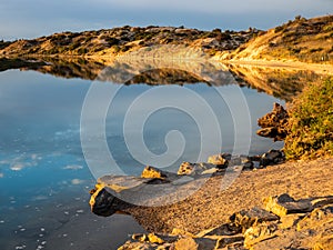 Sunrise over the Onkaparinga River in Port Noarlunga South Australia on 25th November 2019