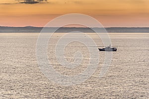 Sunrise over Palma Bay from Queen Elizabeth