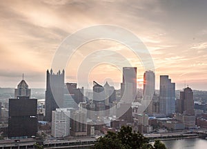 Sunrise Over Pittsburgh