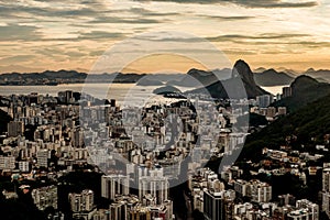 Sunrise over Rio De Janeiro, Brazil