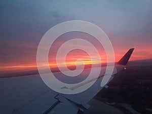 Sunrise Over the Wing