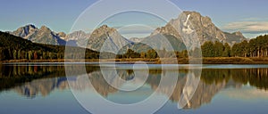 Sunrise at Oxbow Bend