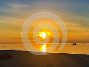 Sunrise of Panglao White Beach
