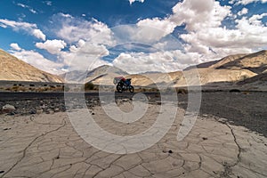 Sunrise at Pangong Tso - Landscape of Nubra Valley in Leh Ladakh, Jammu and Kashmir, India