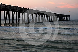 Sunrise at the pier