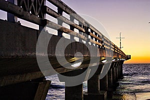 Sunrise at the pier