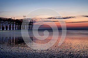 Sunrise on the pier