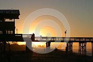 Sunrise Pier Ventura