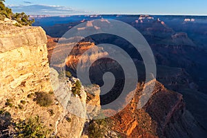 Sunrise at Pima Point of Grand Canyon, South Rim, Arizona, USA