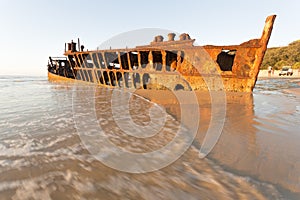 Sunrise on remote Australian beach