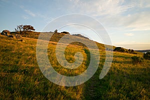 Sunrise Ring Mountain - path