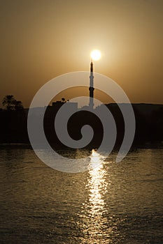 Sunrise on the River Nile