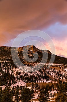 Sunrise,  Rocky Mountain National Park, Colorado, USA