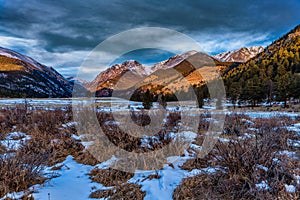 Sunrise,  Rocky Mountain National Park, Colorado, USA