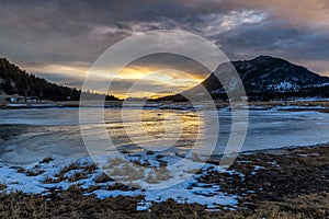 Sunrise,  Rocky Mountain National Park, Colorado, USA