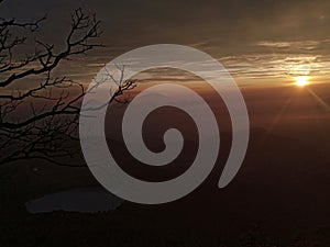 Sunrise in sagara mount