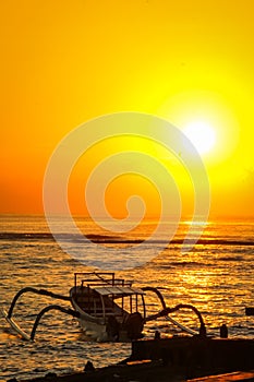 Sunrise at Sanur Sindhu Beach
