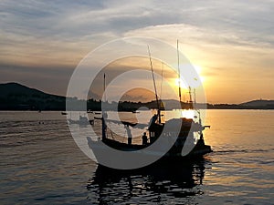 sunrise at sattahip