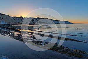 Sunrise at the Scala dei Turchi