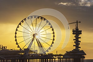 Sunrise at Scheveningen photo