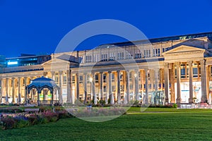 Sunrise at Schlossplatz in Stuttgart, Germany