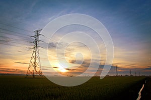 Sunrise at Sekinchan