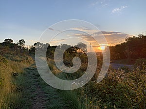 Sunrise at Seven Islands State Birding Park