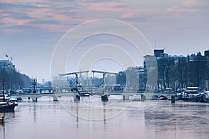 Sunrise skinny bridge