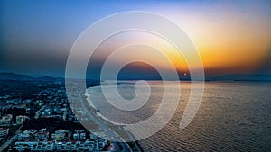 Sunrise sky in djÃÂ±