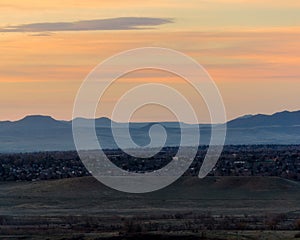 Sunrise South of Lakewood, Colorado