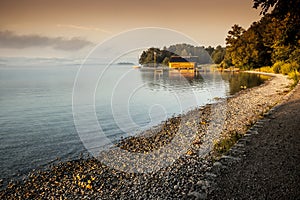 Sunrise at Starnberg Lake