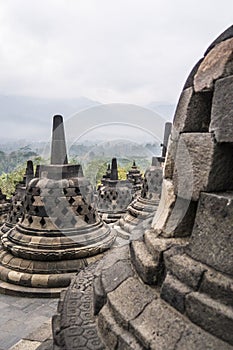 Borobodur temple, Java, Indonesia photo