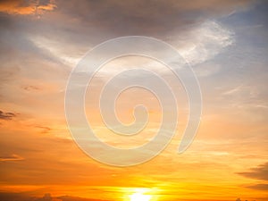 Sunrise Sun Sky Cloud Sunset Background Dawn Red Sunlight Bright Light Beauty Orange Color Landscape New Hope Autumn Summer Day