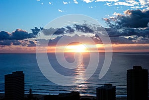 Sunrise at Surfers Paradise