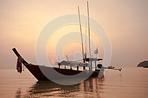 Sunrise at Surin island,southern of Thailand