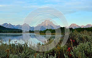 Sunrise in the Tetons