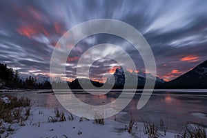 Sunrise at Vermilion Lakes/Canada