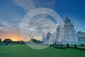 Sunrise at Victoria Memorial, Kolkata