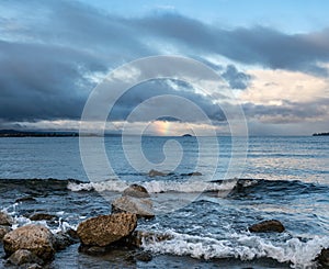 Sunrise View over Lake Taupo