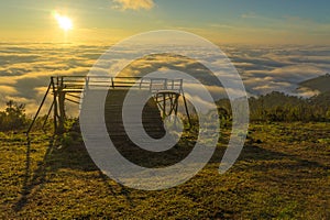 Sunrise view point , doi angkhang