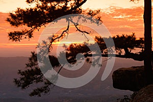 Sunrise View point at Phukradung National Park