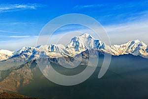 Sunrise view from Poon hill