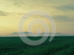 Sunrise, Vrsacke mountains, Vojvodina, Srbija