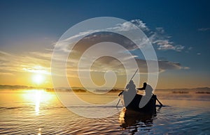 Working for fishermen