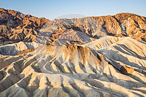 Sunrise at Zabriskie Point in Death Valley National Park, California, USA