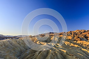 Sunrise at Zabriskie Point, Death Valley National Park, USA